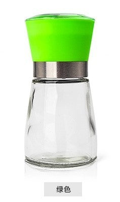 Creative kitchen appliances hand glass grinder with pepper mill