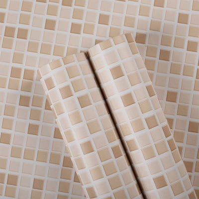 Kitchen Oil-proof Mosaic Toilet Waterproof Self-adhesive Wallpaper