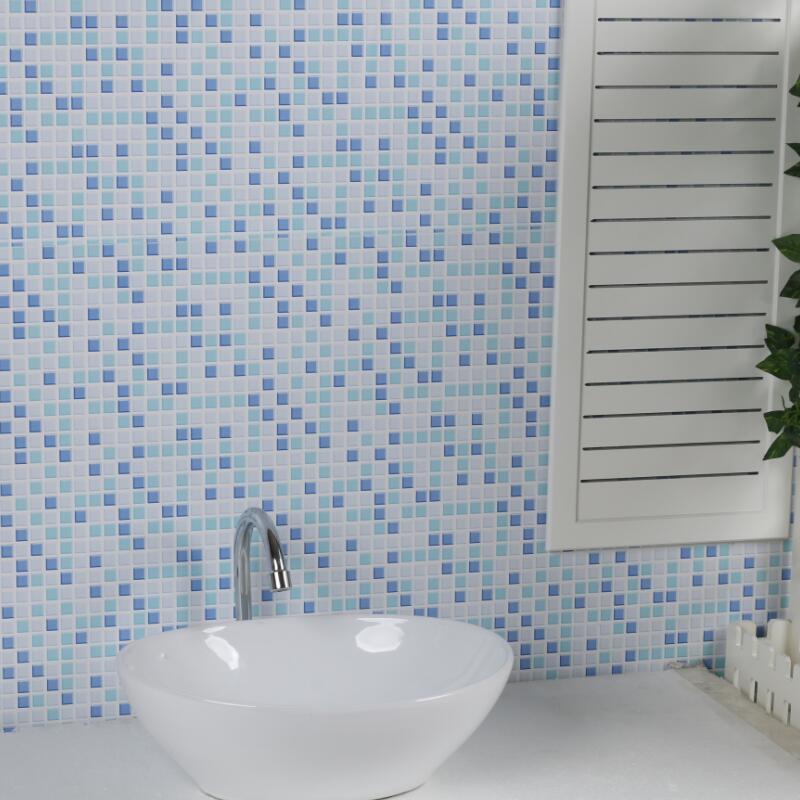 Kitchen Oil-proof Mosaic Toilet Waterproof Self-adhesive Wallpaper